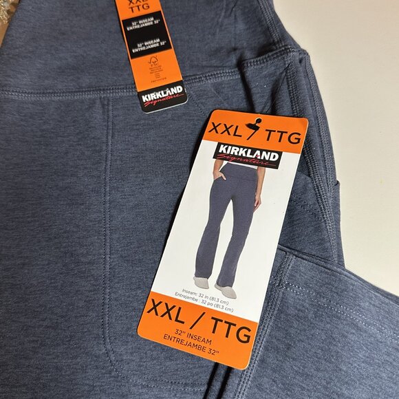KIrkland Women's Brushed Flare Pants Size xxl NWT - Picture 3 of 4